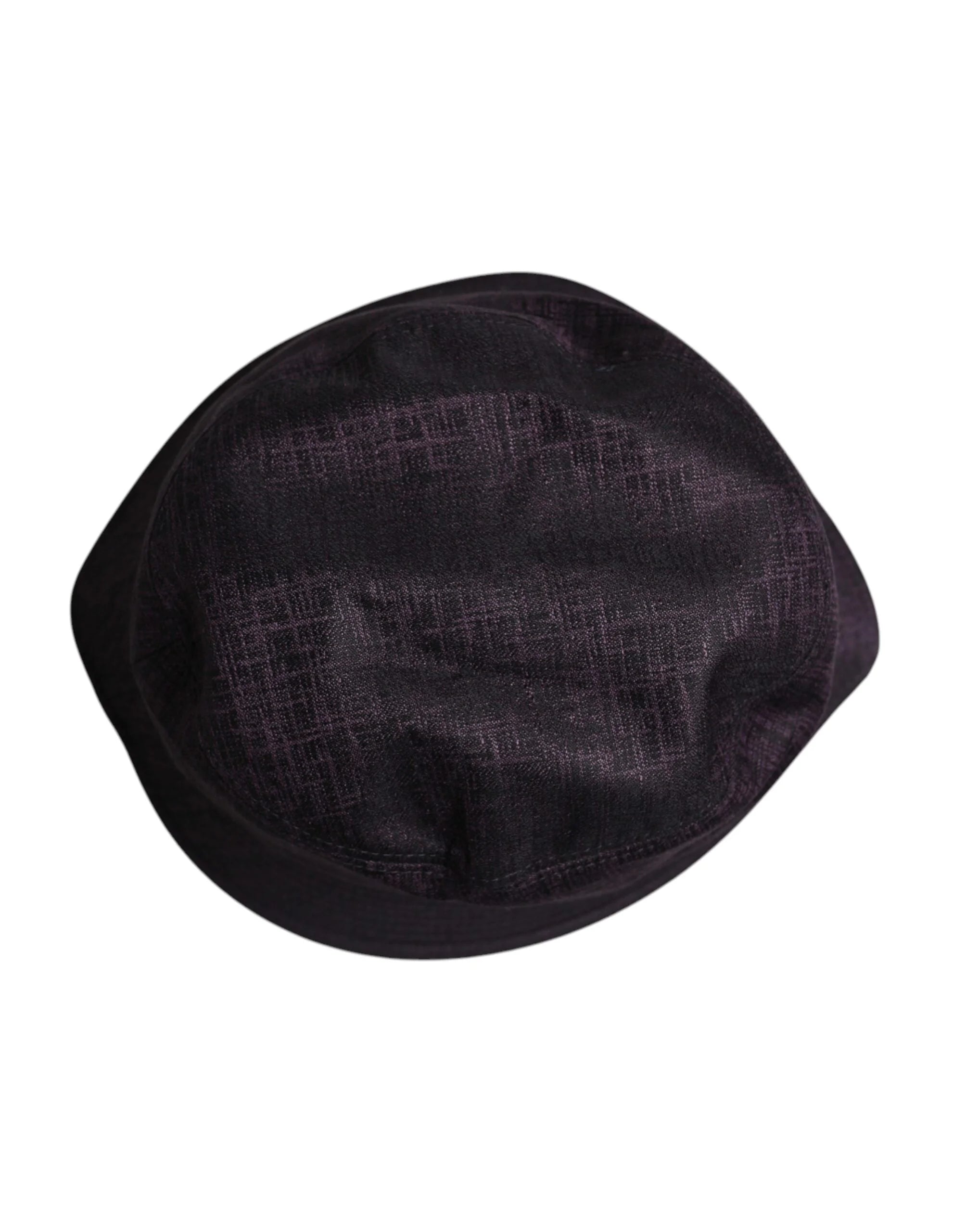 Dolce & Gabbana Black Wide Brim Nylon Bucket Hat - 59 cm|L
