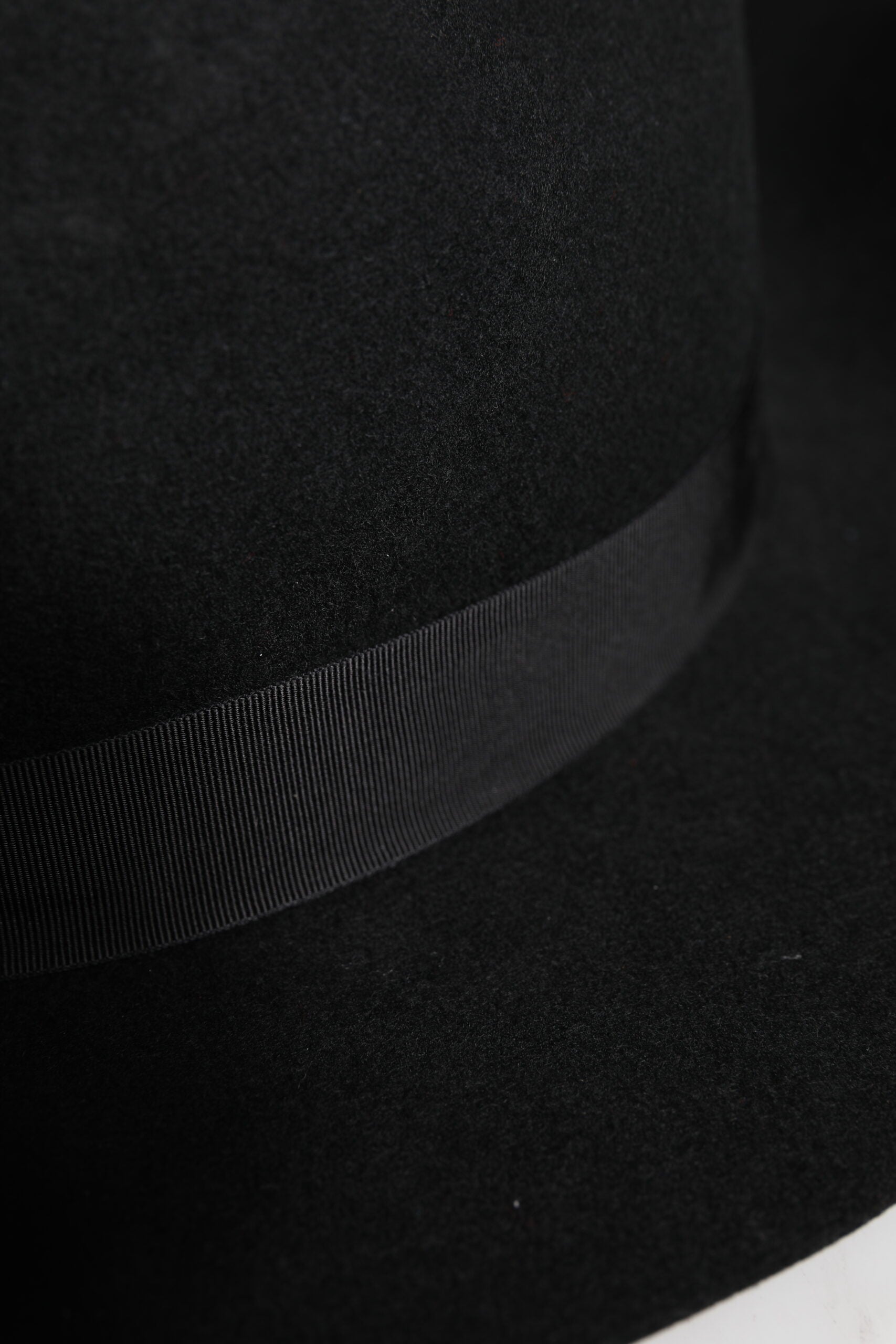 Dolce & Gabbana Black Wide Brim Trilby Fedora Hat - 57 cm|S