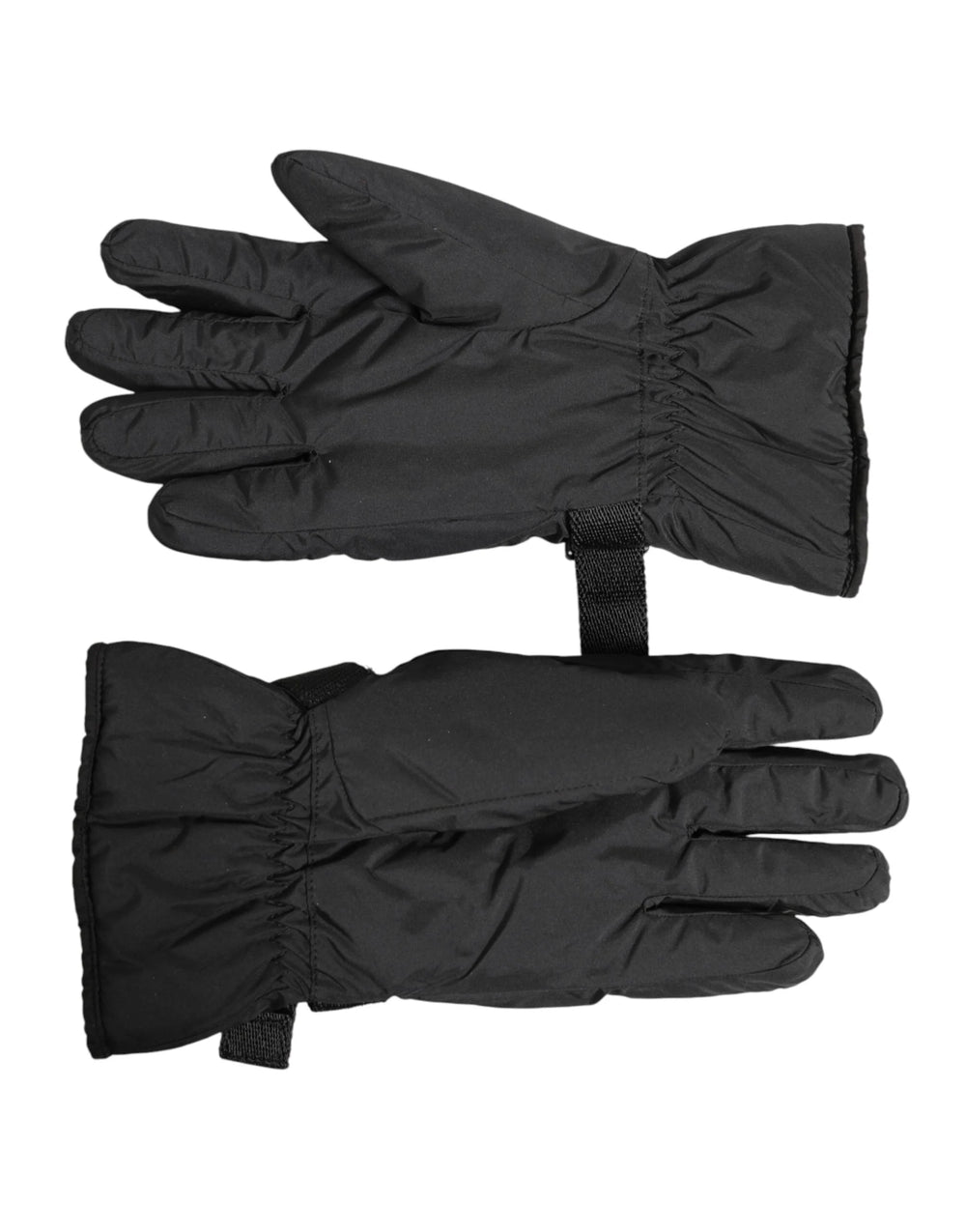 Dolce & Gabbana Black Windproof Ski Winter Warm Non Slip Gloves - 9|M