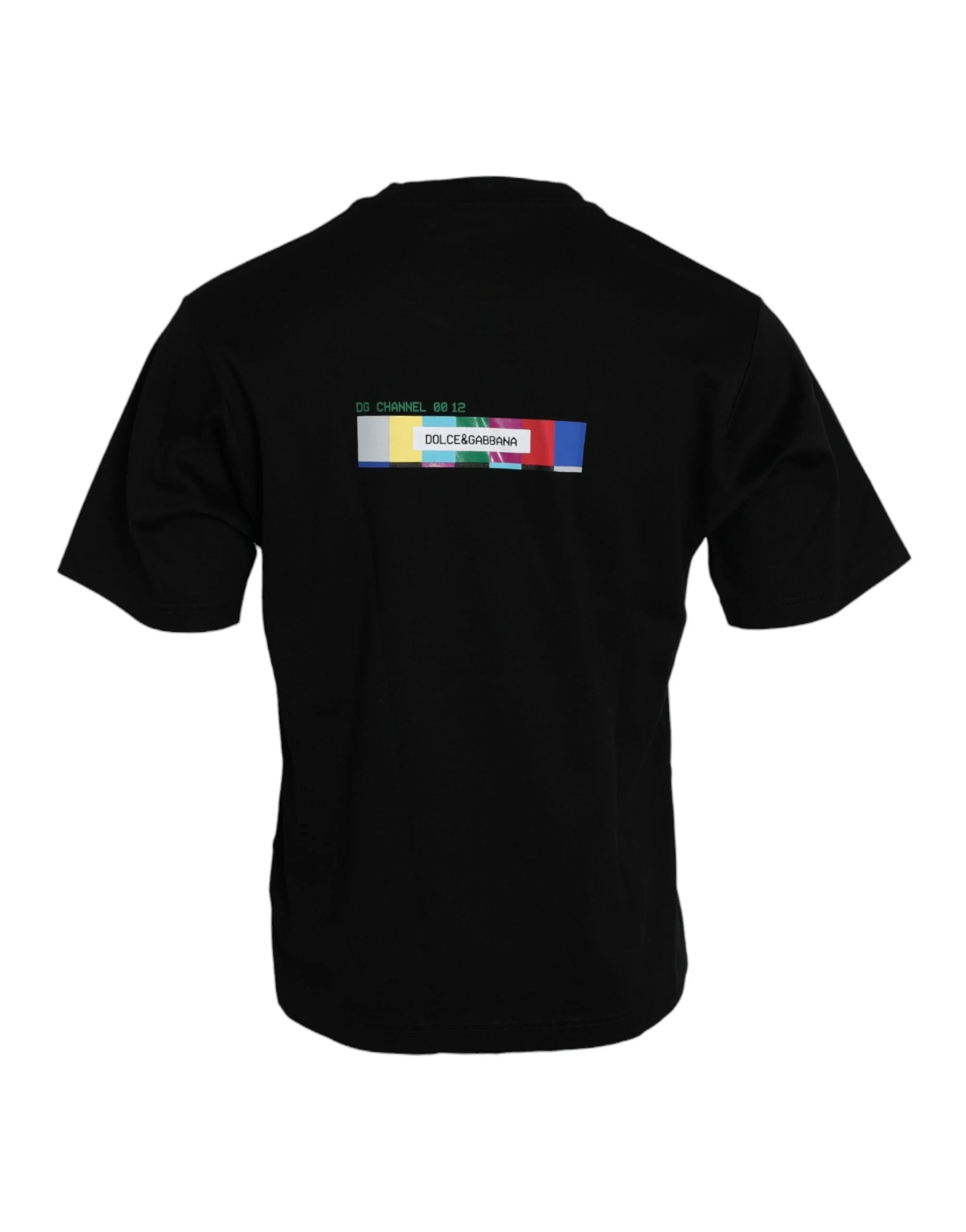 Dolce & Gabbana Black With Love Always Crew Neck Top T-shirt - T-Shirts