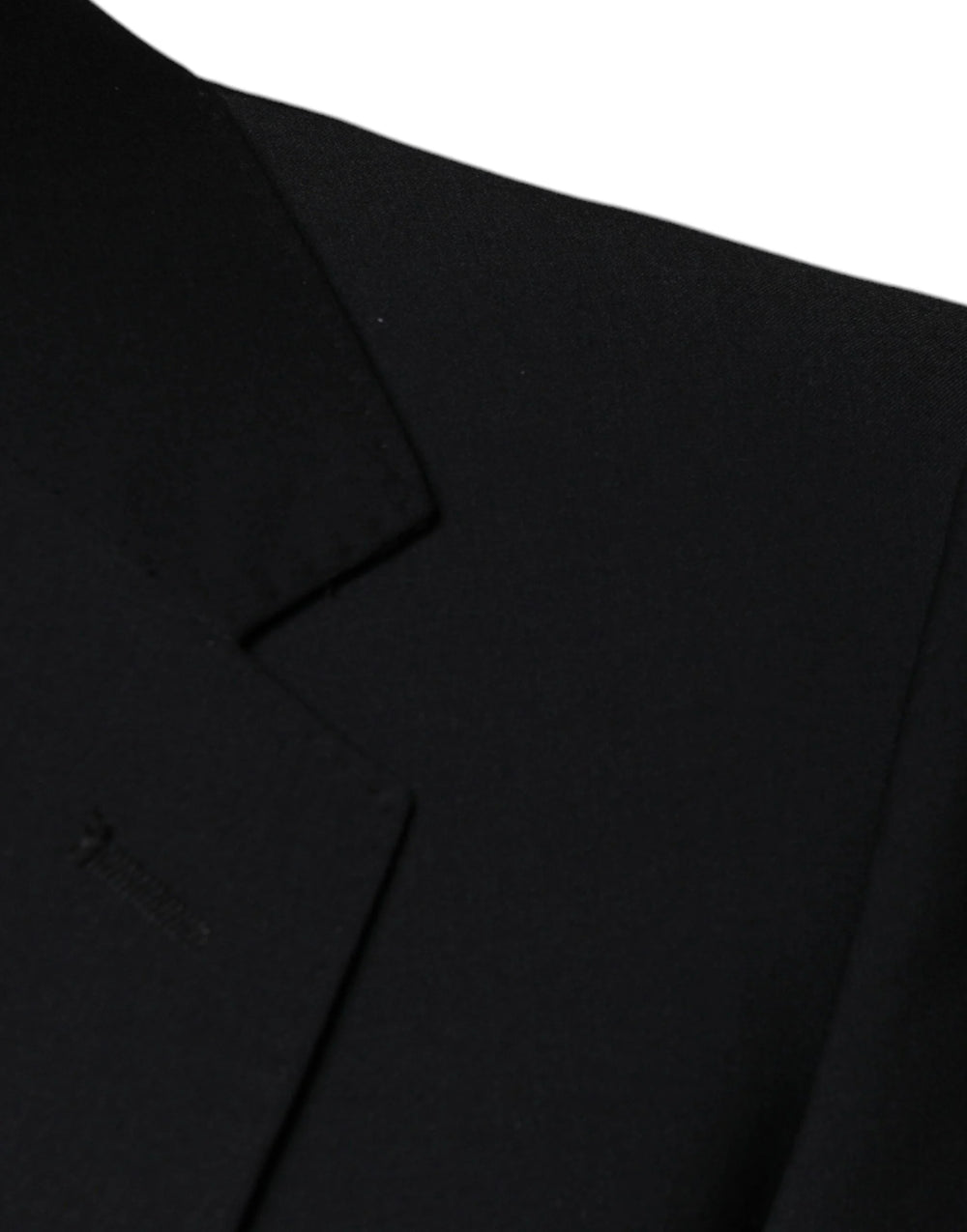 Dolce & Gabbana Black Wool 3 Piece Slim Fit Formal Men Suit - IT44 | XS - Suits
