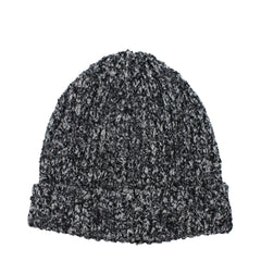 Dolce & Gabbana Black Wool Beanie - UNI