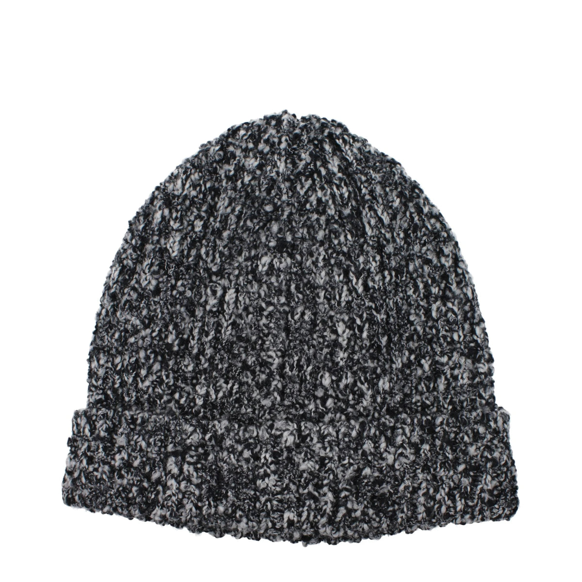 Dolce & Gabbana Black Wool Beanie - UNI