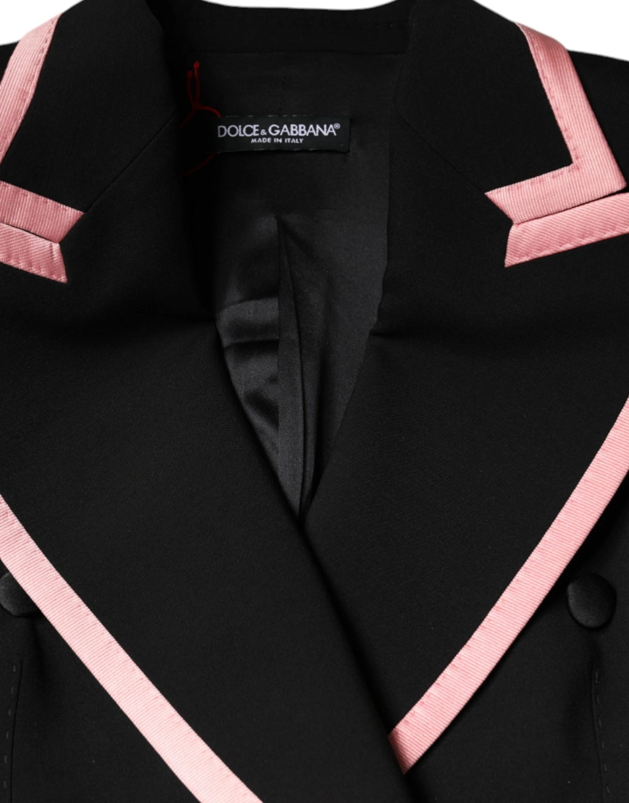 Dolce & Gabbana Black Wool Blend Sleeveless Jumpsuit Dress - IT44 | L - One-Pieces