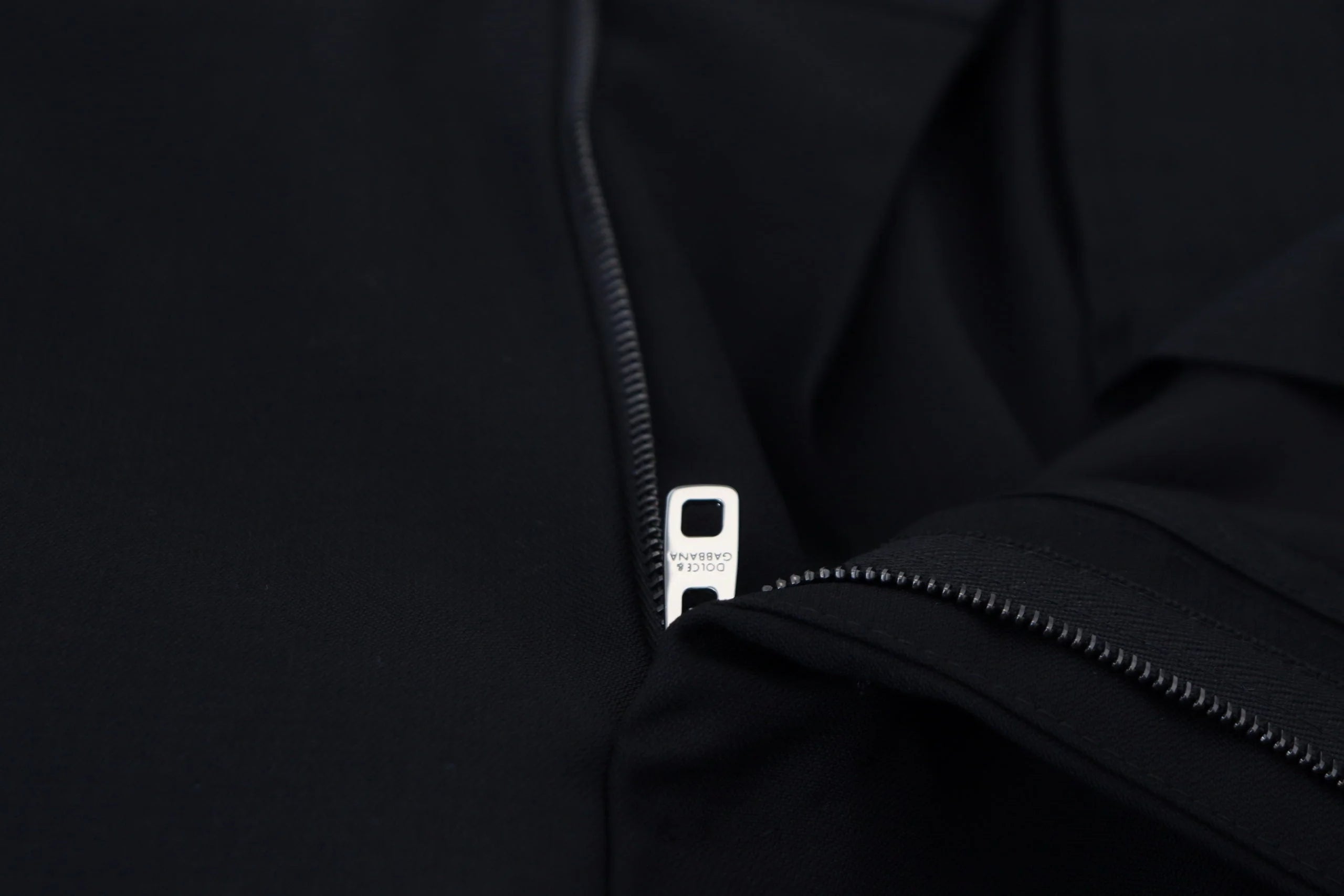 Dolce & Gabbana Black Wool Chino Formal Pants - IT54 | XL - Chinos