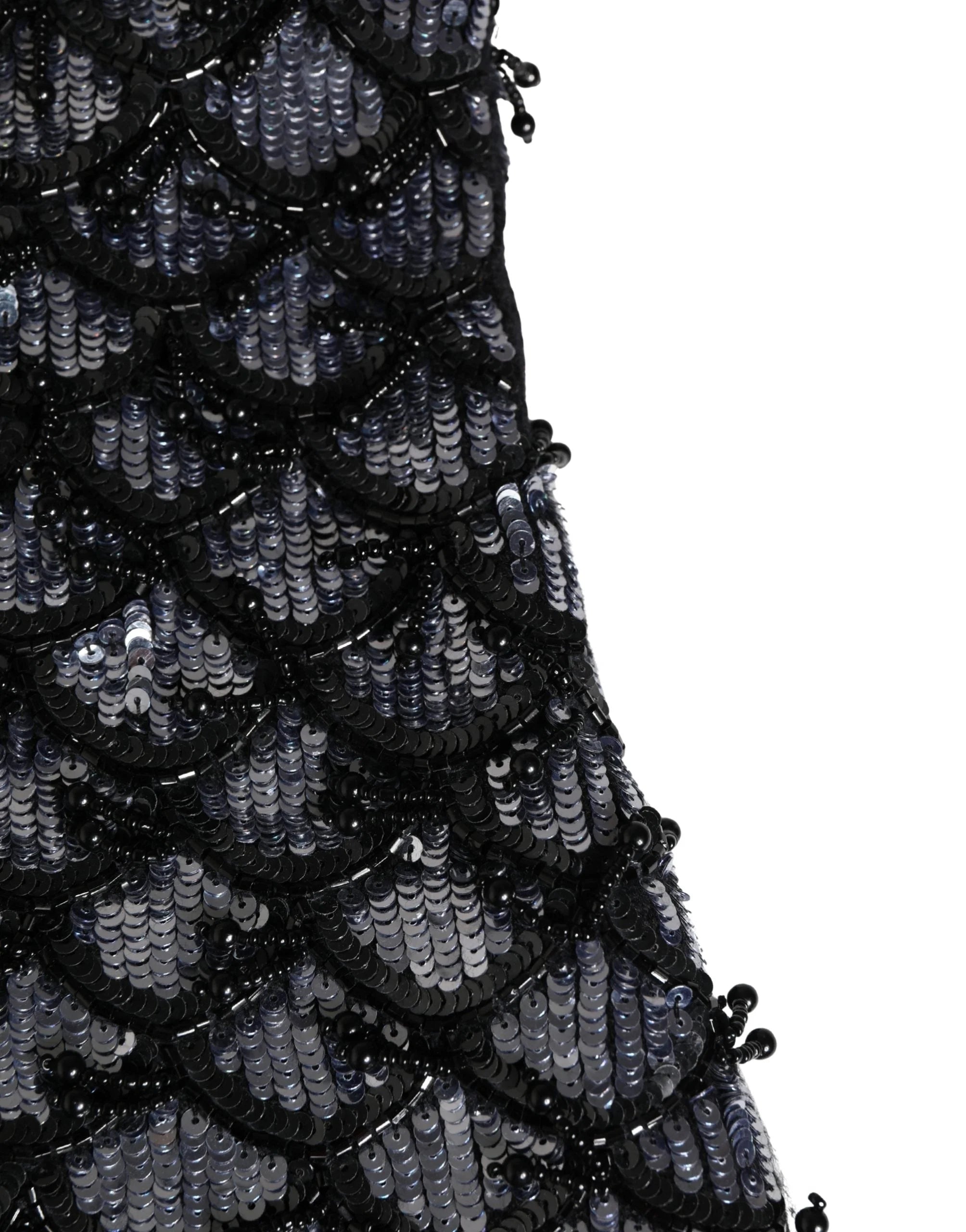 Dolce & Gabbana Balaclava pro pány, černá, vlna, s krystaly - Balaclavy