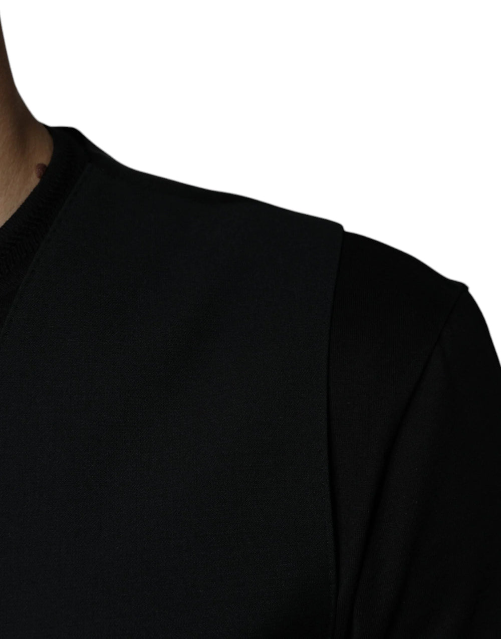 Dolce & Gabbana Black Wool Formal Dress Men Waistcoat Vest - IT50 | L - Vests