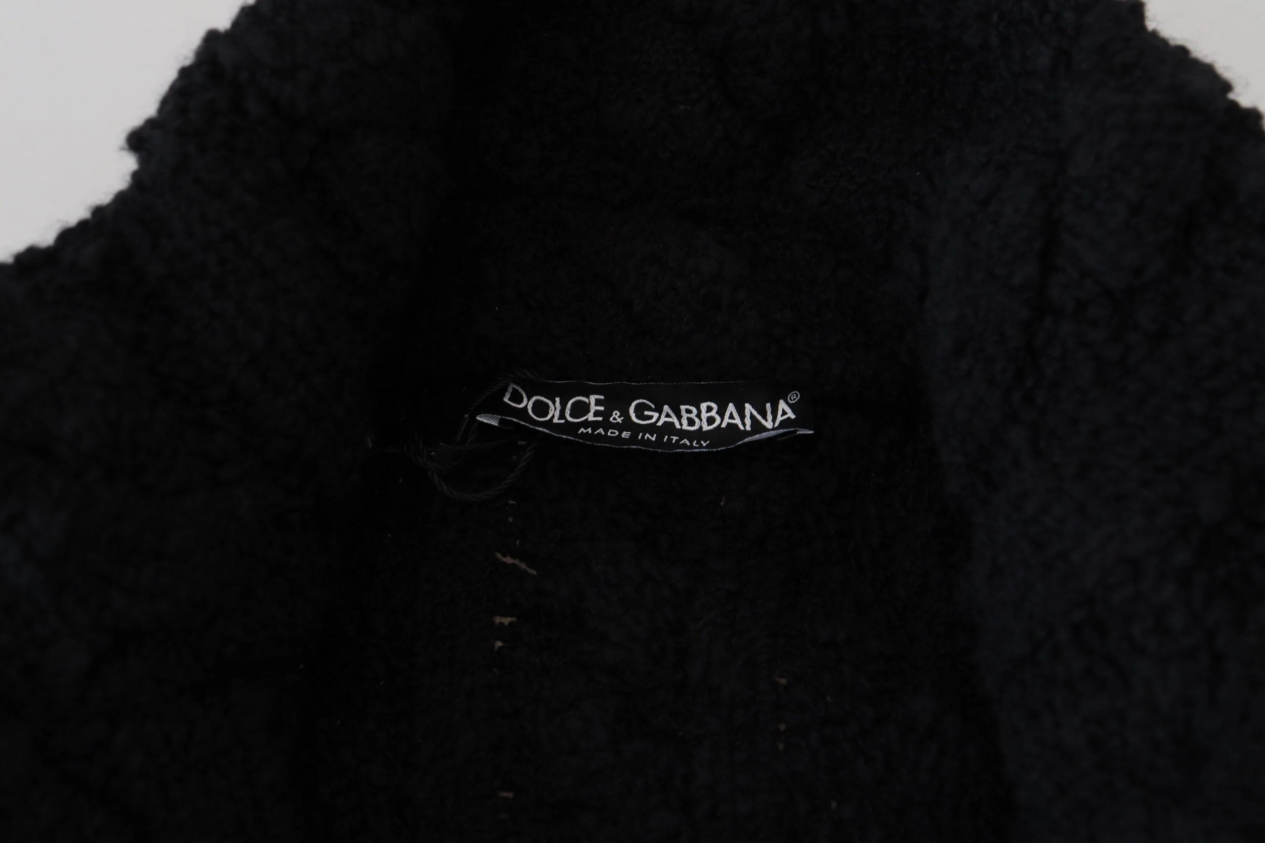 Dolce & Gabbana Black Wool Knit Button Cardigan Sweater - IT44 | XS - Cardigans