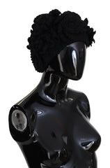 Dolce & Gabbana Black Wool Knit Winter Beanie Hat - Beanies