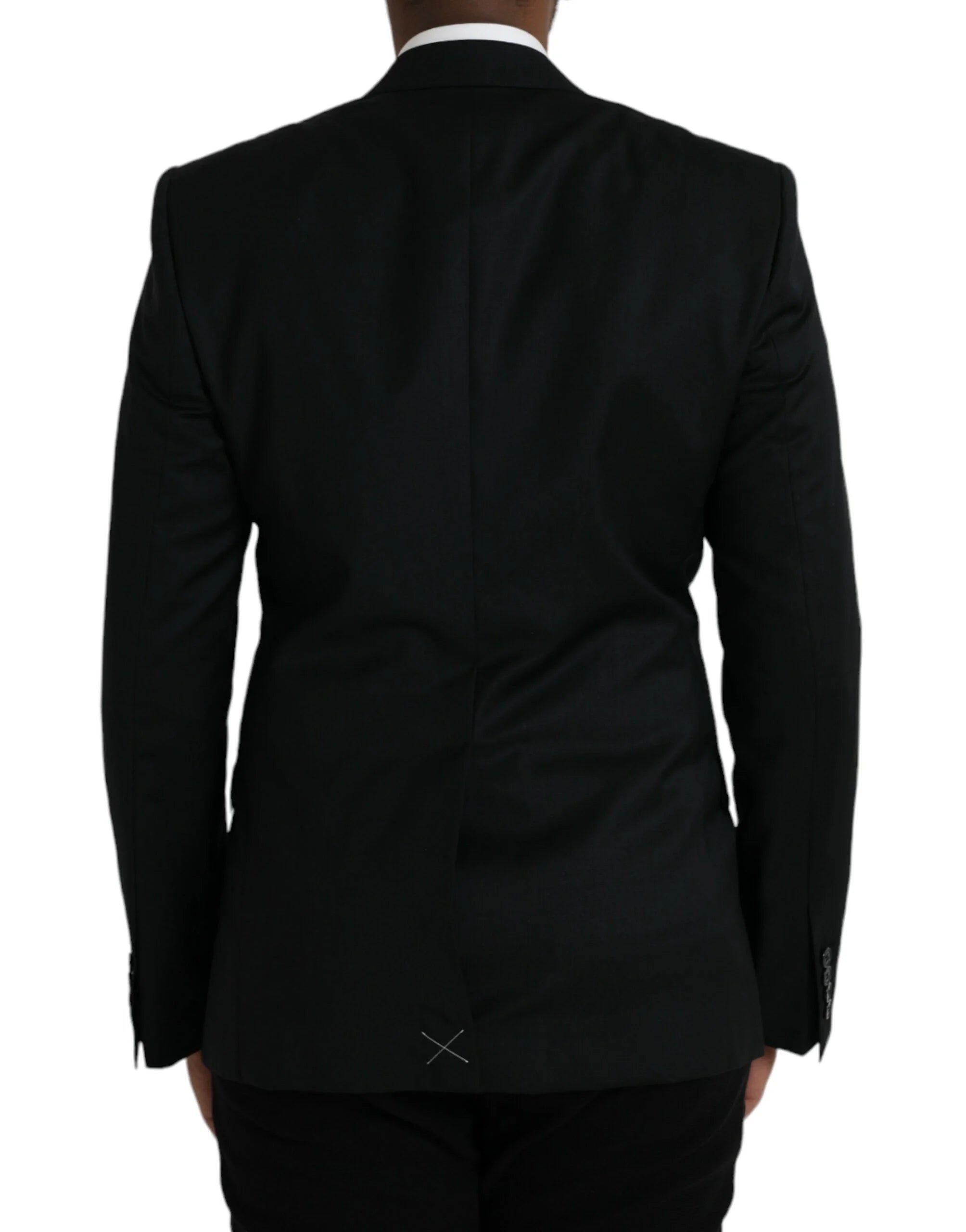 Dolce & Gabbana Black Wool MARTINI Single Breasted Blazer - IT48 | M - Sport Jackets