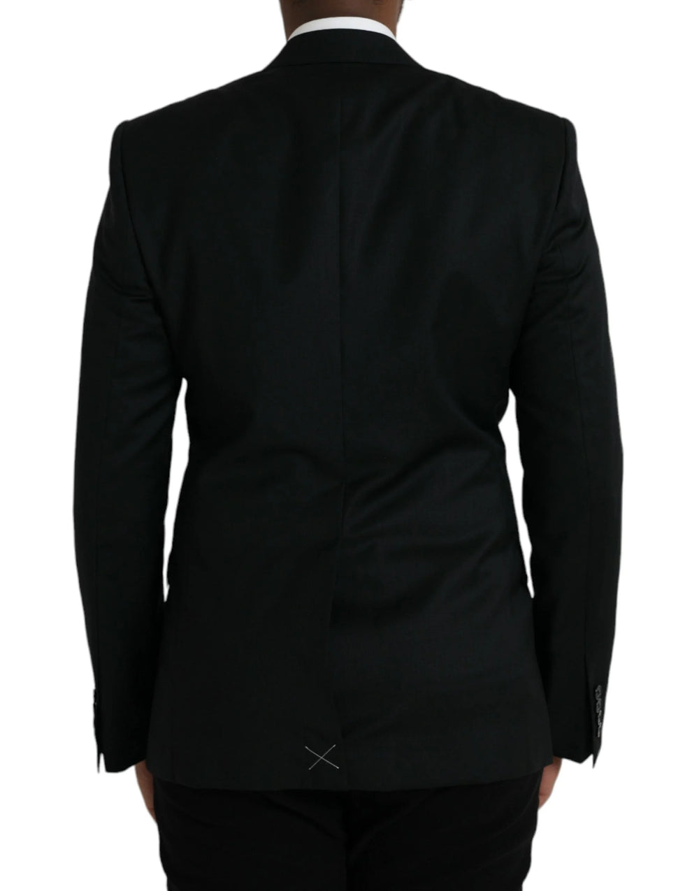 Dolce & Gabbana Black Wool MARTINI Single Breasted Blazer - IT48 | M - Sport Jackets