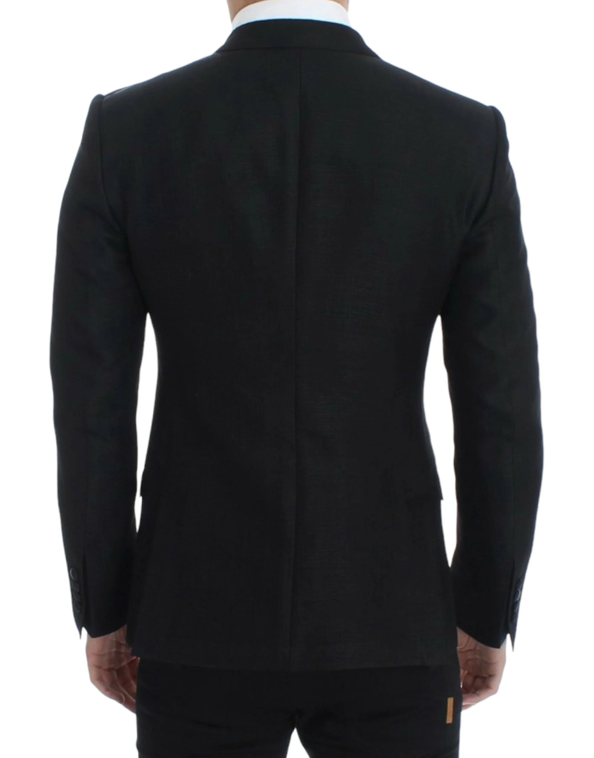 Dolce & Gabbana Black wool MARTINI slim blazer - IT46 | S - Sport Jackets