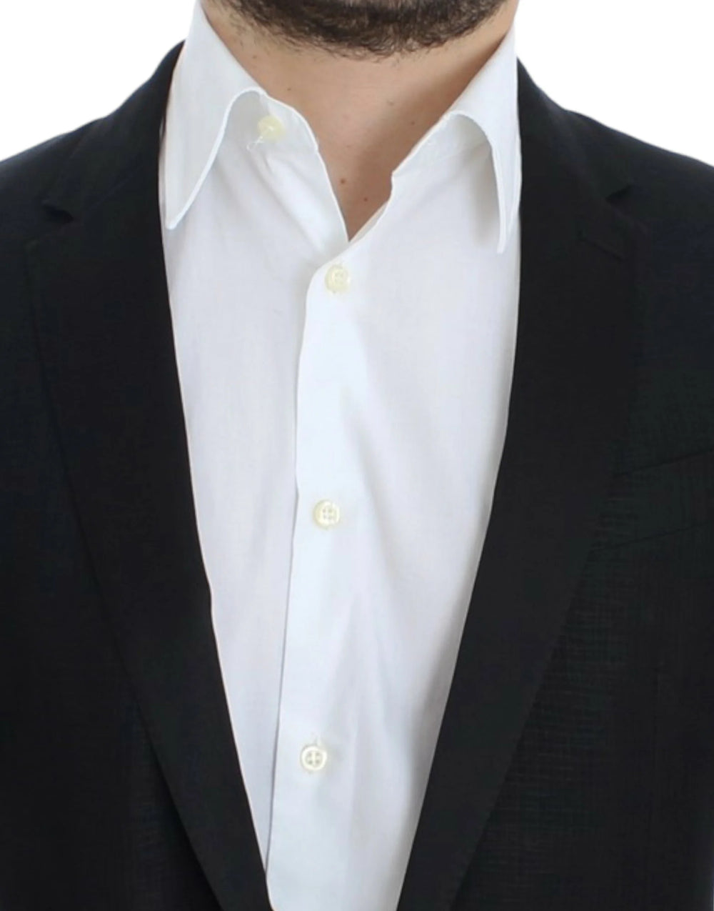 Dolce & Gabbana Black wool MARTINI slim blazer - IT46 | S - Sport Jackets