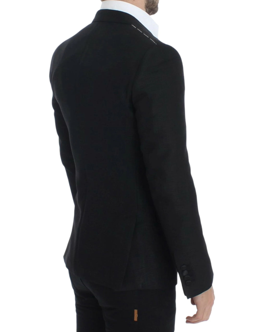 Dolce & Gabbana Black wool MARTINI slim blazer - IT46 | S - Sport Jackets