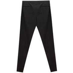 Dolce & Gabbana Black Wool Pant - IT54 | XXL - Trousers
