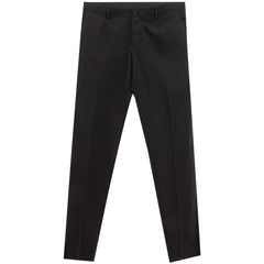 Dolce & Gabbana Black Wool Pant - IT54 | XXL - Trousers