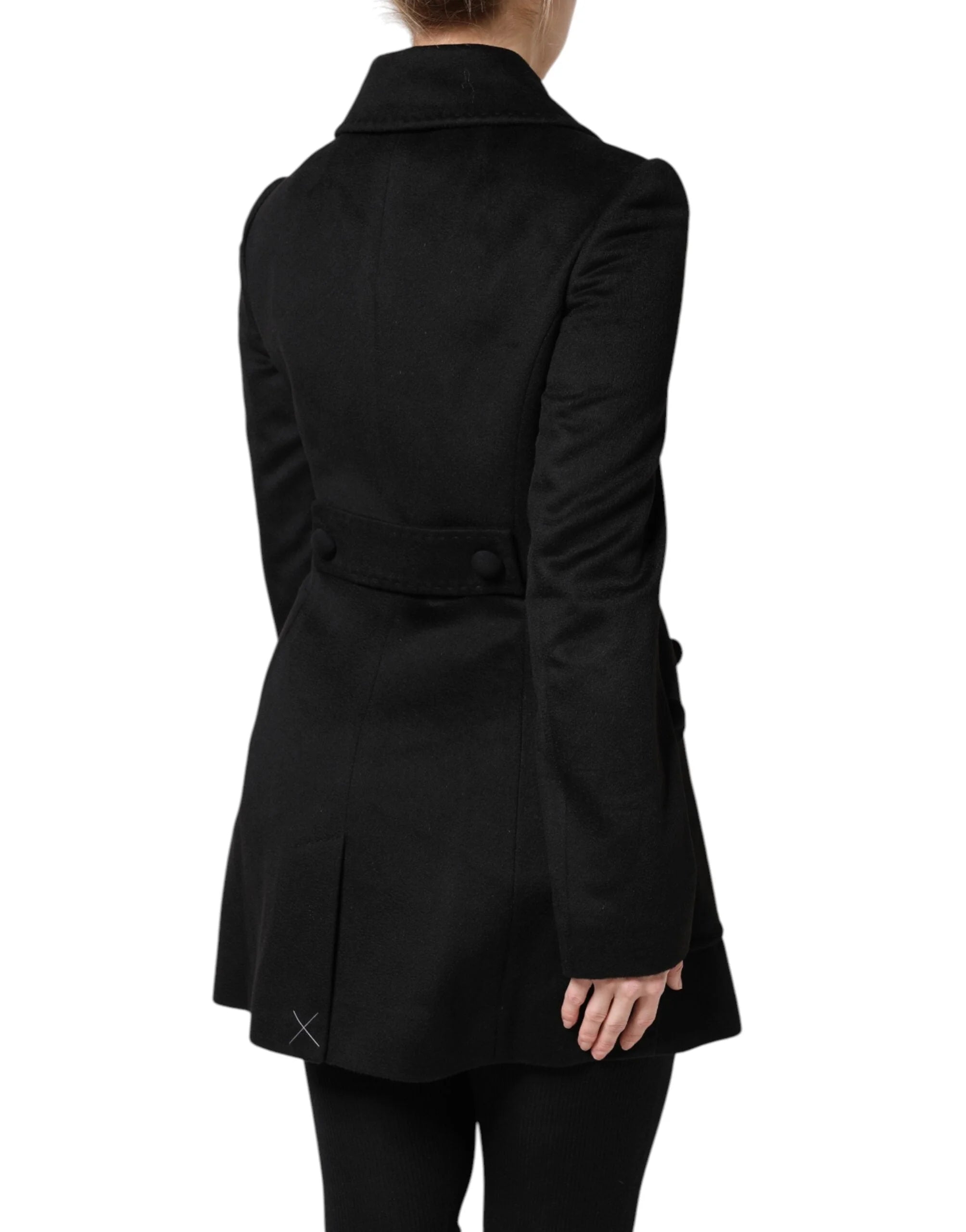 Dolce & Gabbana Black Wool Sartoria Italiano Blazer Jacket - Sport Jackets