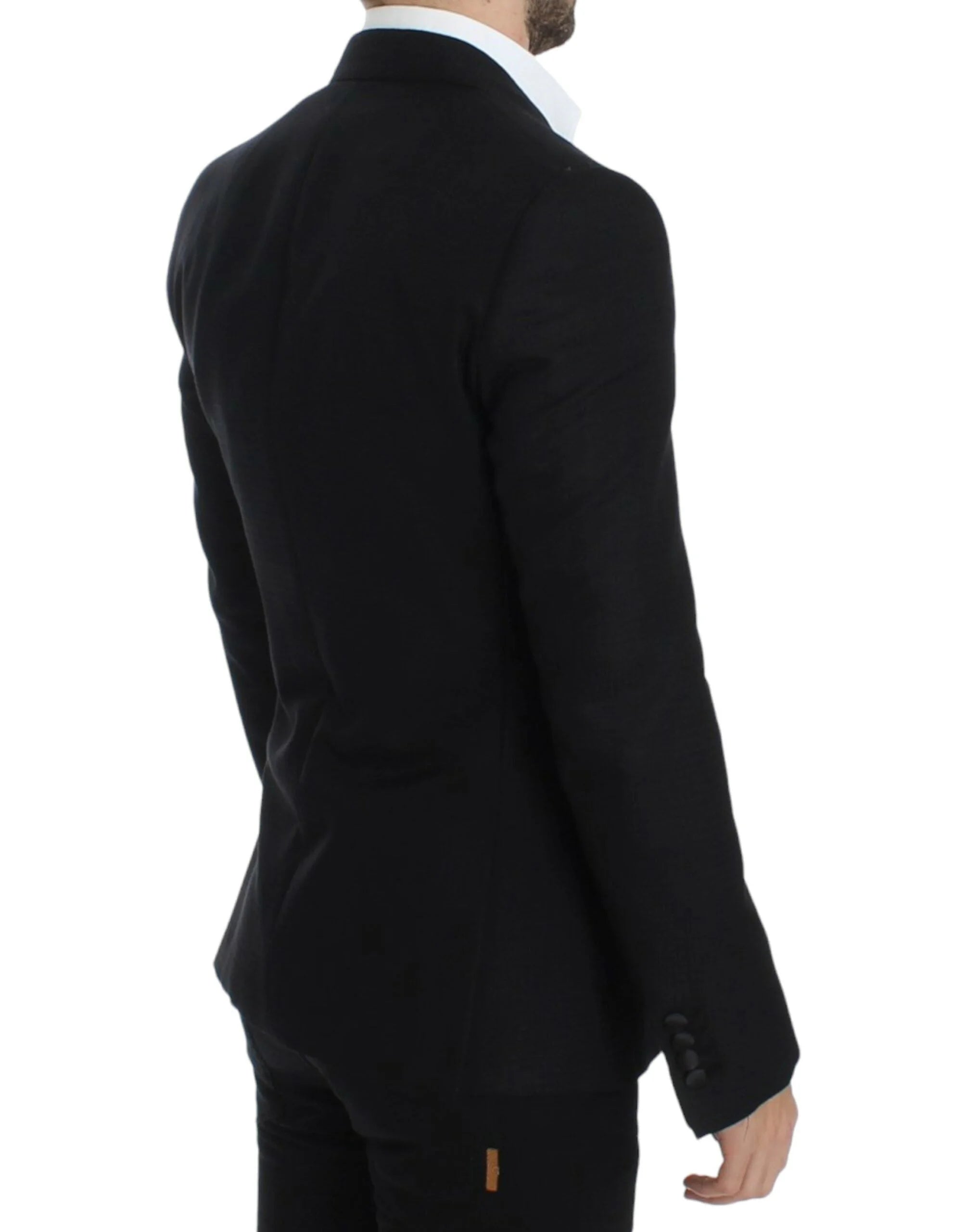 Dolce & Gabbana Black wool silk SICILIA blazer - IT46 | S - Sport Jackets