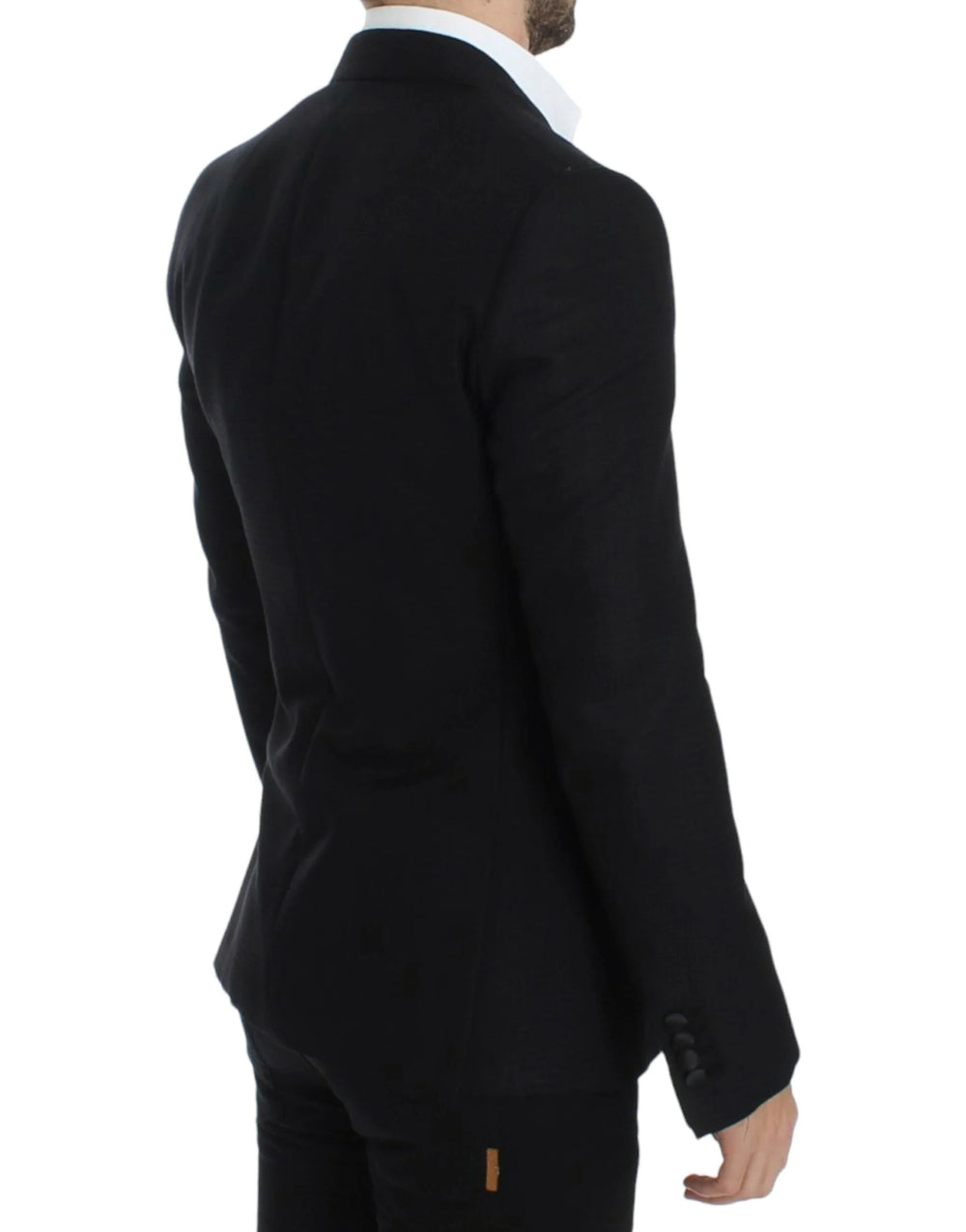 Dolce & Gabbana Black wool silk SICILIA blazer - IT46 | S - Sport Jackets