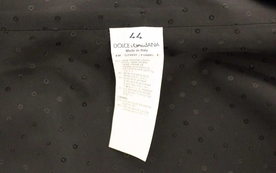 Dolce & Gabbana Black Wool Silk Stretch Dress Vest Blazer - IT44 | XS - Vests