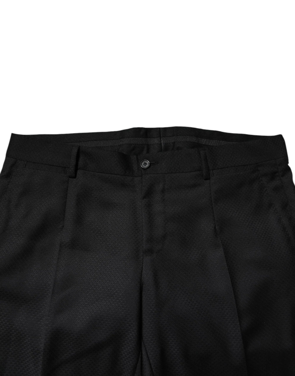 Dolce & Gabbana Black Wool Single Breasted 2 Piece Suit - IT48 | M - Suits