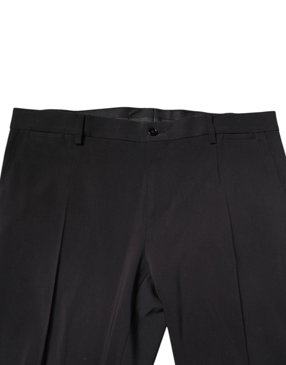 Dolce & Gabbana Black Wool Single Breasted 2 Piece Suit - IT52 | XL - Suits