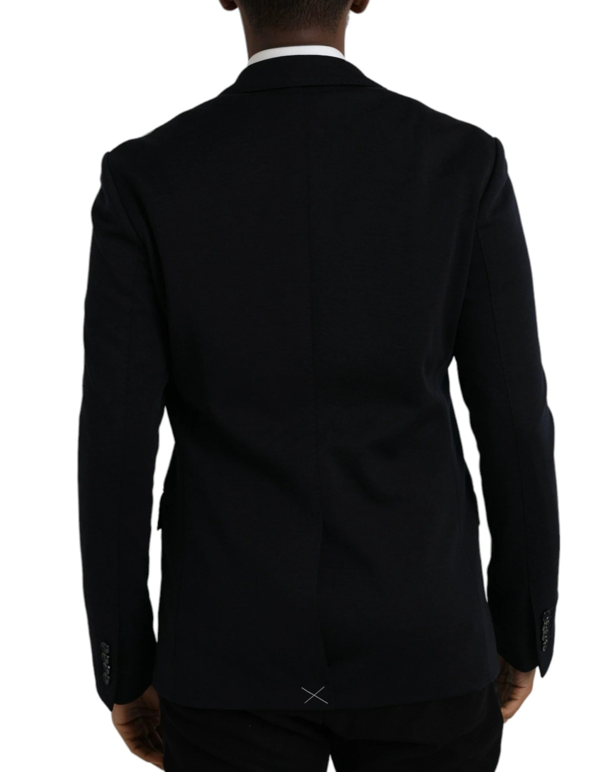 Dolce & Gabbana Black Wool Single Breasted Coat Blazer - IT44 | XS - Sport Jackets