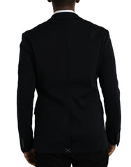 Dolce & Gabbana Black Wool Single Breasted Coat Blazer - IT44 | XS - Sport Jackets