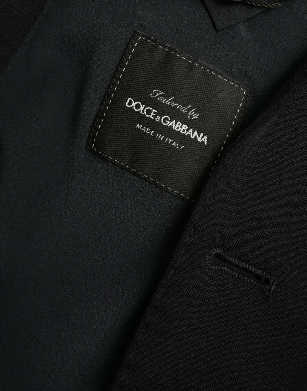 Dolce & Gabbana Black Wool Single Breasted Coat Blazer - IT44 | XS - Sport Jackets