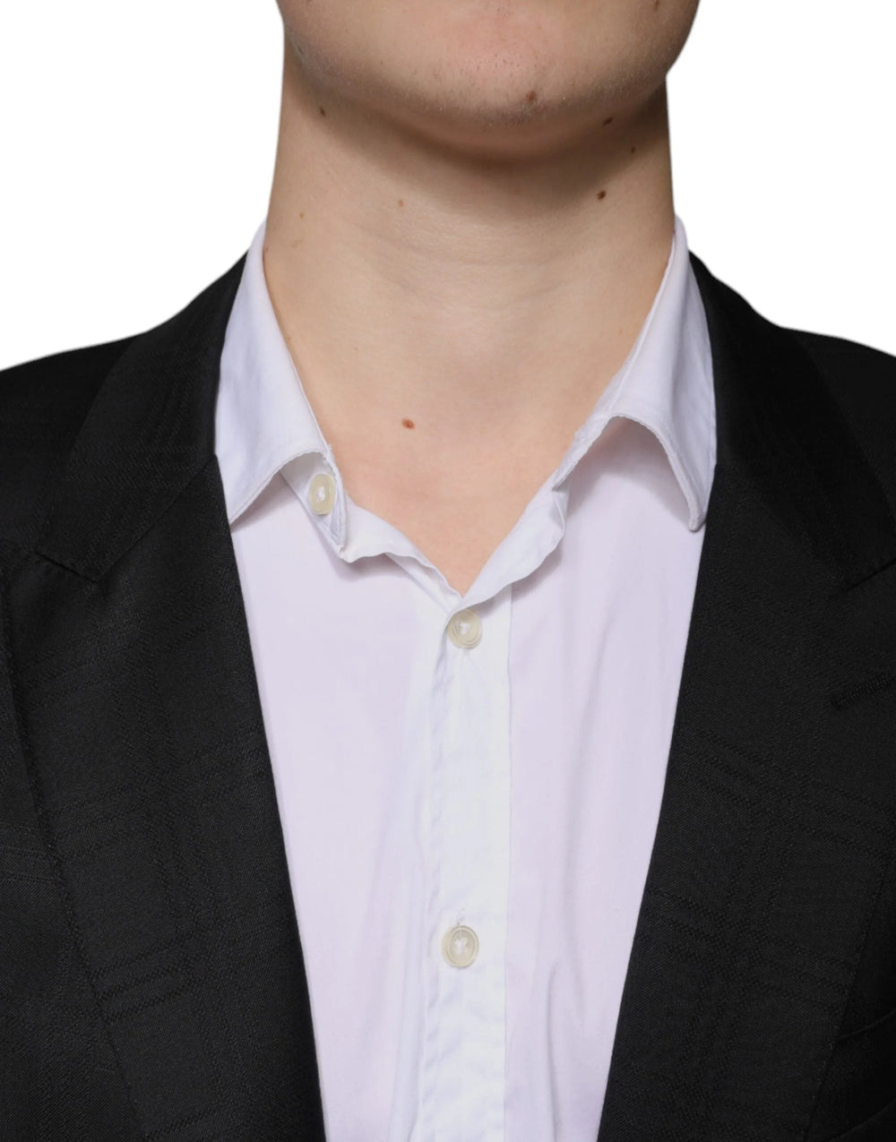 Dolce & Gabbana Black Wool Single Breasted Formal Suit - IT56 | XXL - Suits