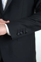 Dolce & Gabbana Black Wool Single Breasted MARTINI Blazer - IT48 | M - Sport Jackets