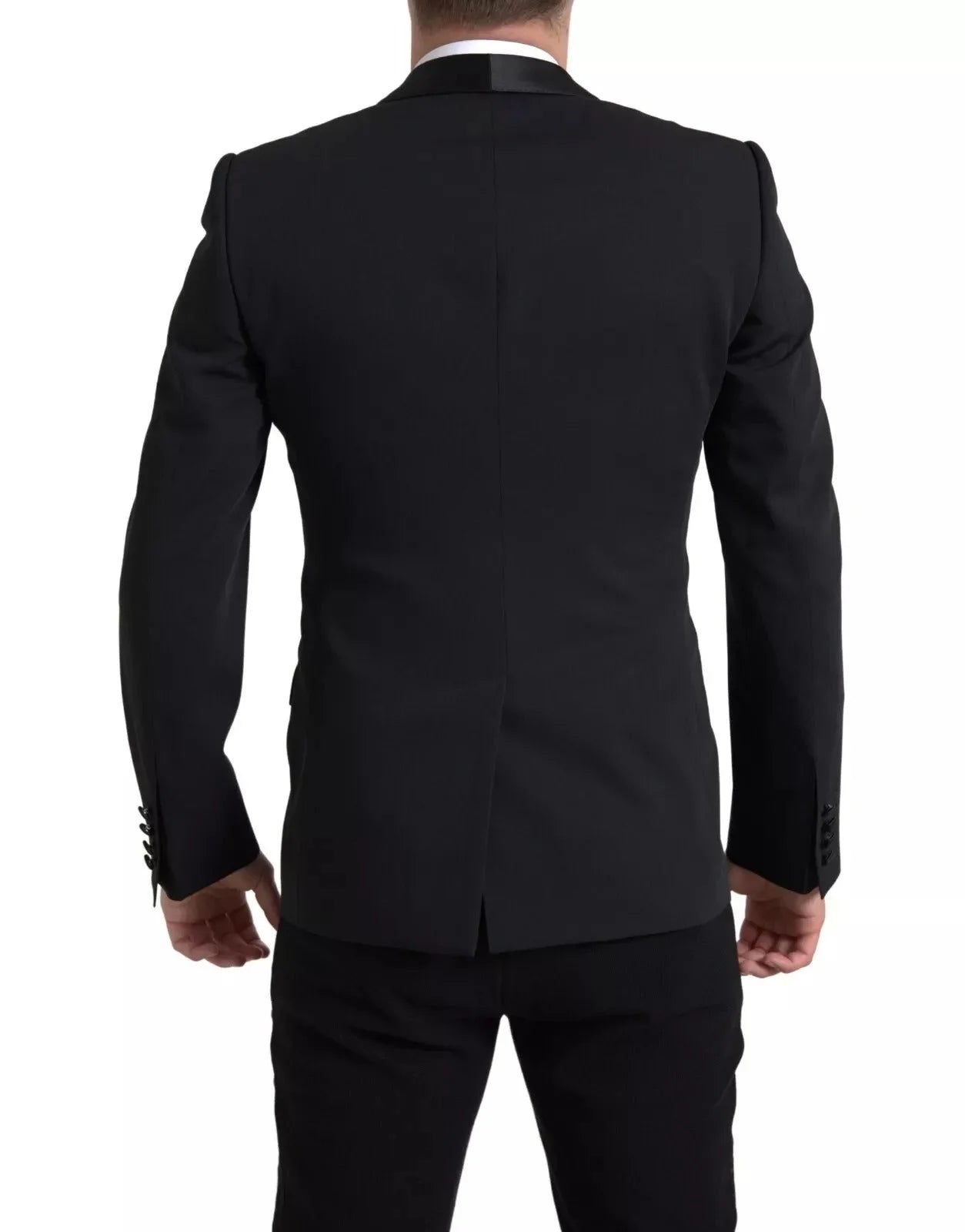 Dolce & Gabbana Black Wool Single Breasted MARTINI Blazerclothing - IT48 | M - Sport Jackets