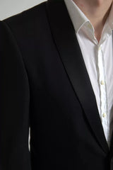 Dolce & Gabbana Black Wool Single Breasted MARTINI Blazerclothing - IT48 | M - Sport Jackets