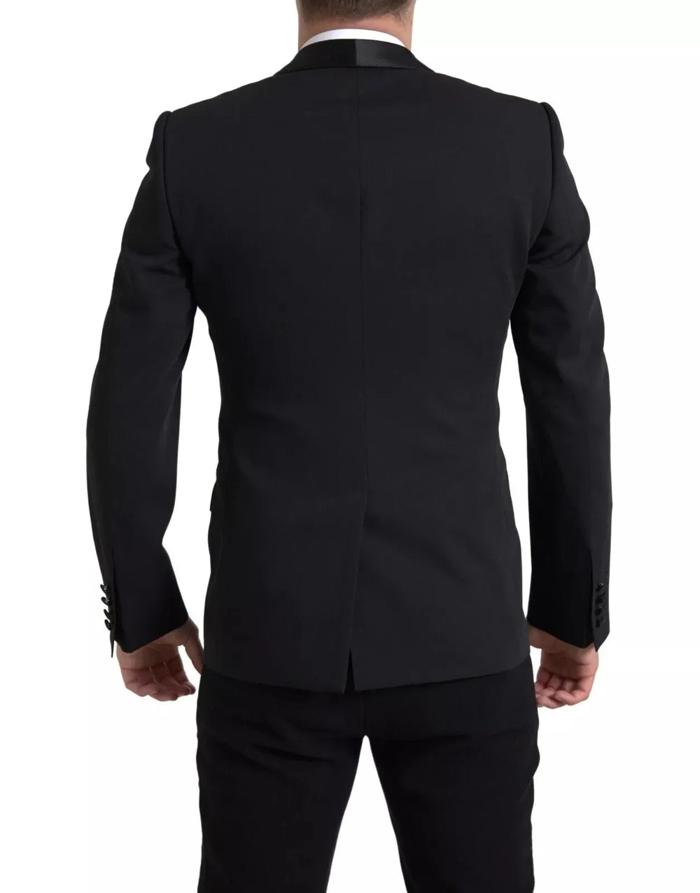 Dolce & Gabbana Black Wool Single Breasted MARTINI Blazerclothing - IT48 | M - Sport Jackets