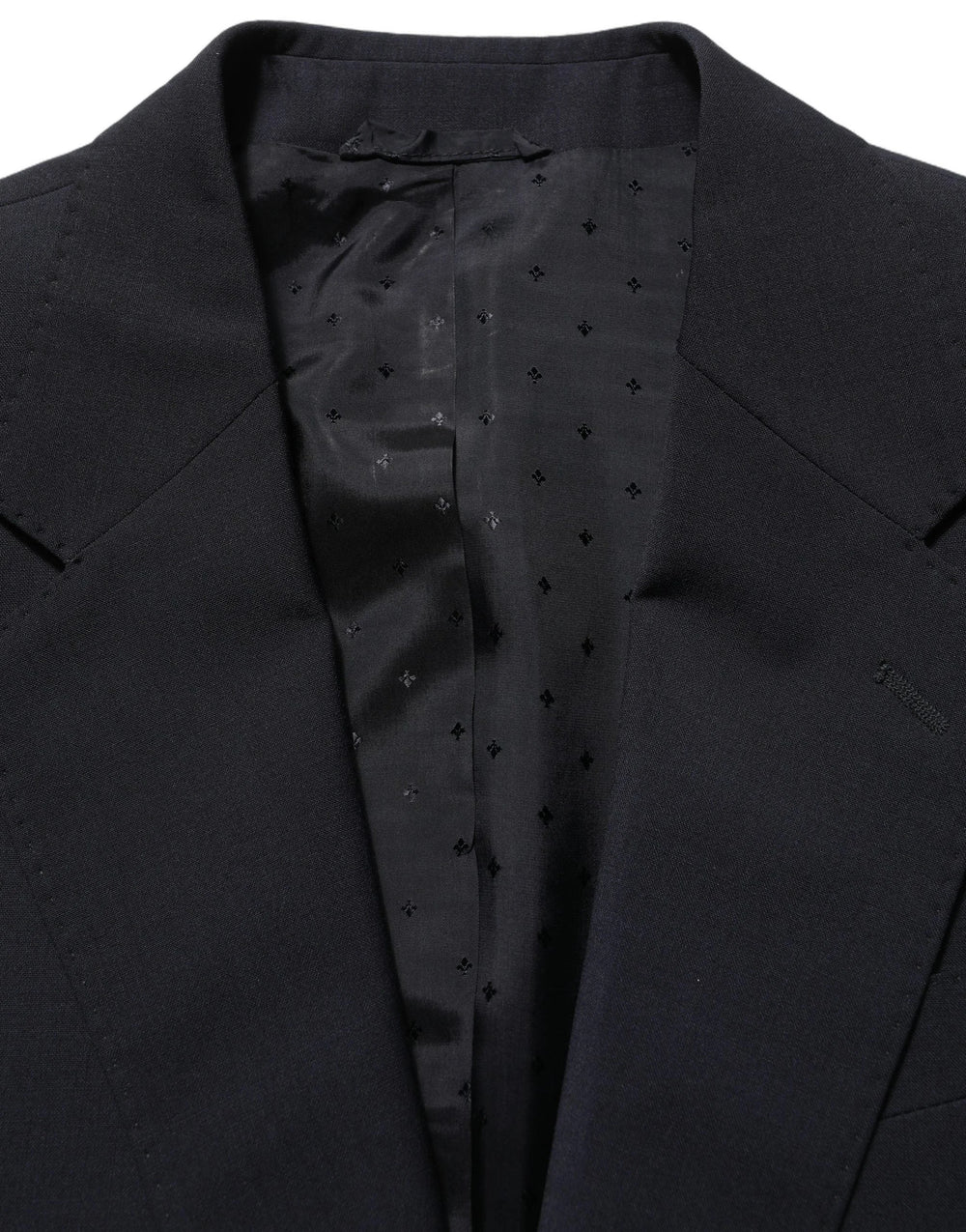 Dolce & Gabbana Black Wool Slim Fit Formal 3 Piece Men Suit - IT44 | XS