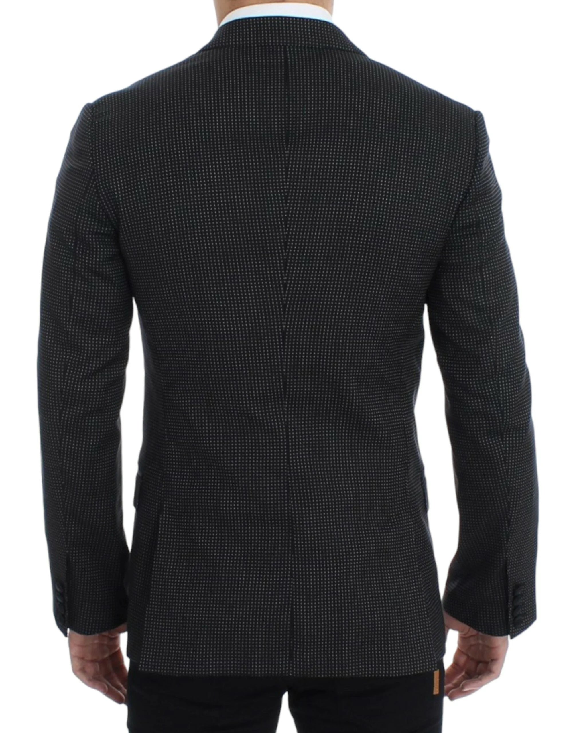 Dolce & Gabbana Black wool slim MARTINI blazer - Sport Jackets