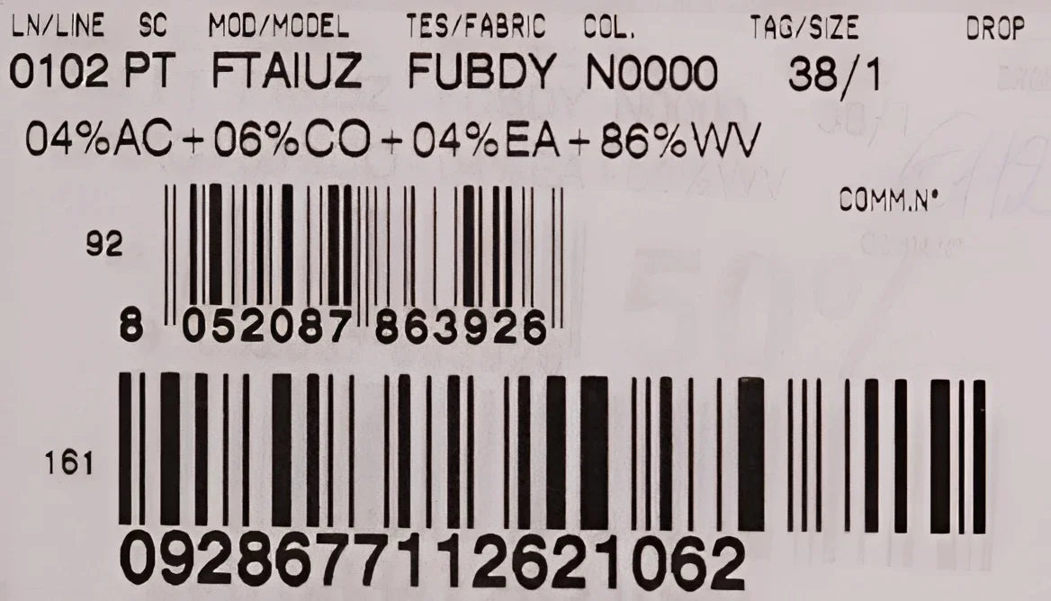 Dolce & Gabbana Black Wool Stretch Crystal Pants - IT38|XS - Trousers