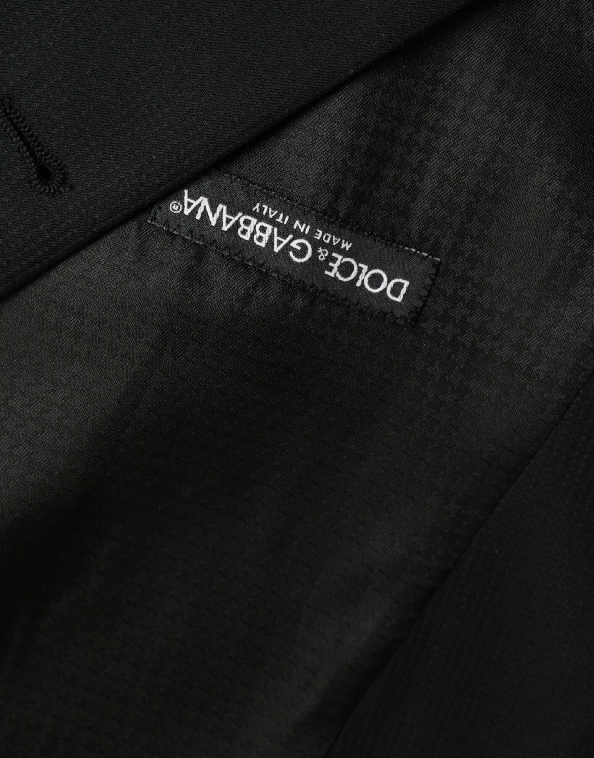 Dolce & Gabbana Black Wool Waistcoat Dress Formal Vest - IT54 | XL - Vests