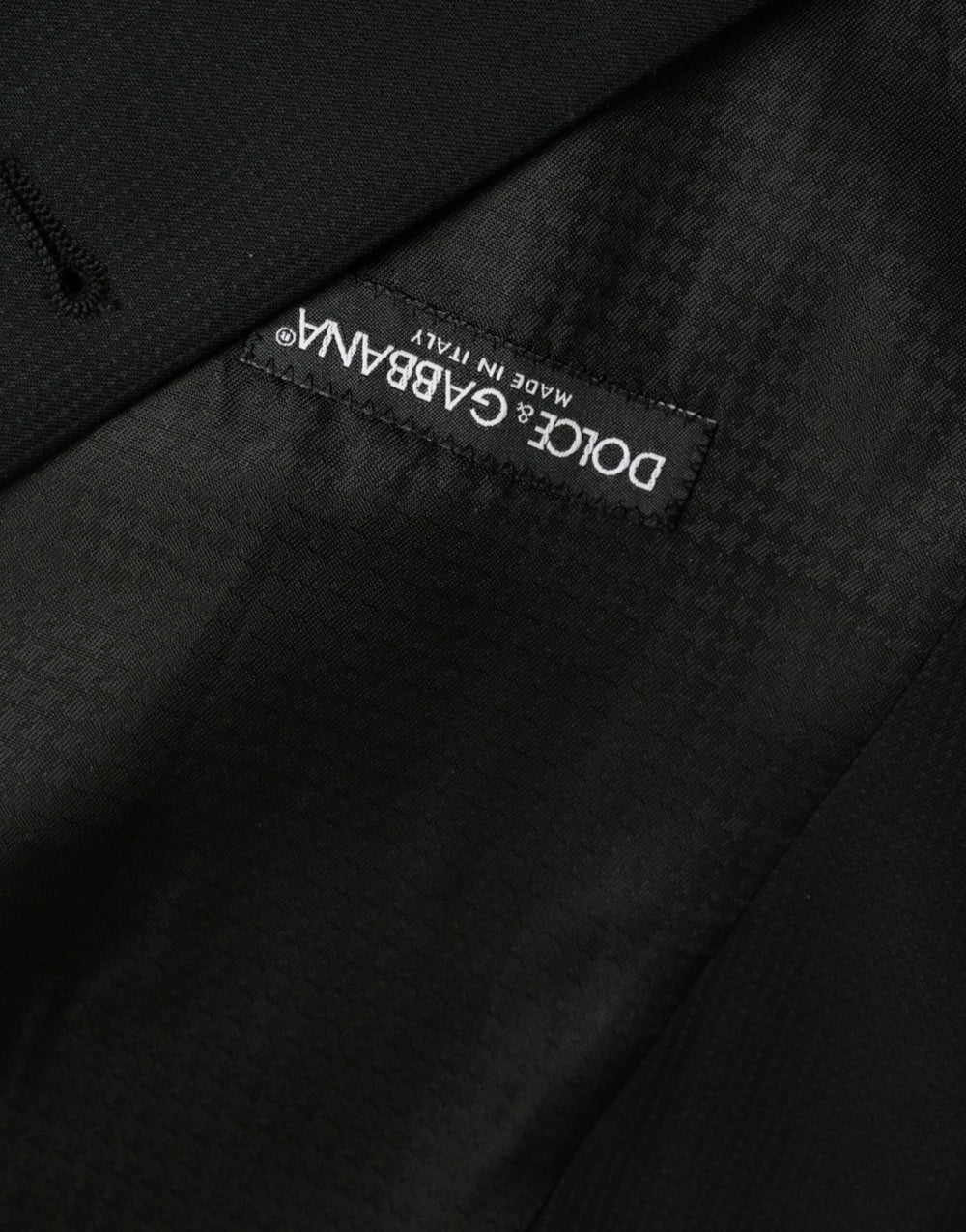 Dolce & Gabbana Black Wool Waistcoat Dress Formal Vest - IT54 | XL - Vests