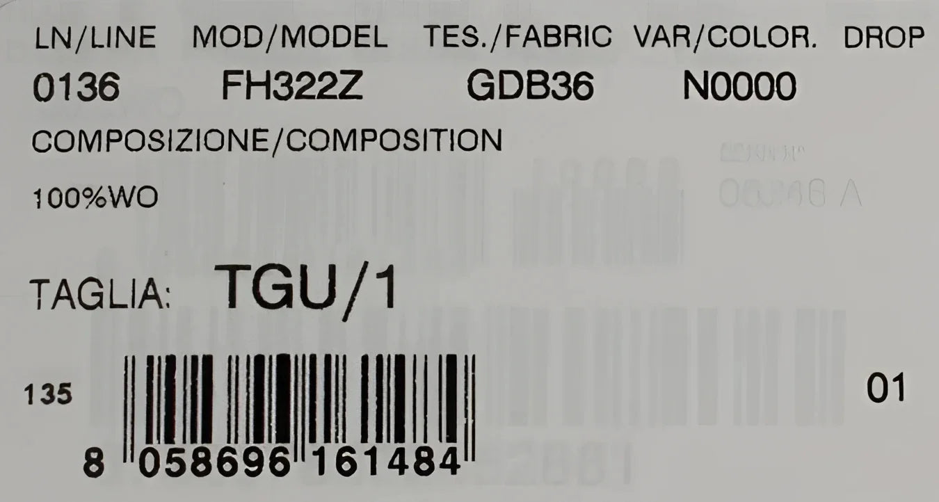 Dolce & Gabbana Black Wool White Floral Gold Leaf Hat - Hats