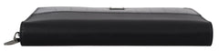 Dolce & Gabbana Black Zip Around Continental Clutch Leather Wallet - Wallets