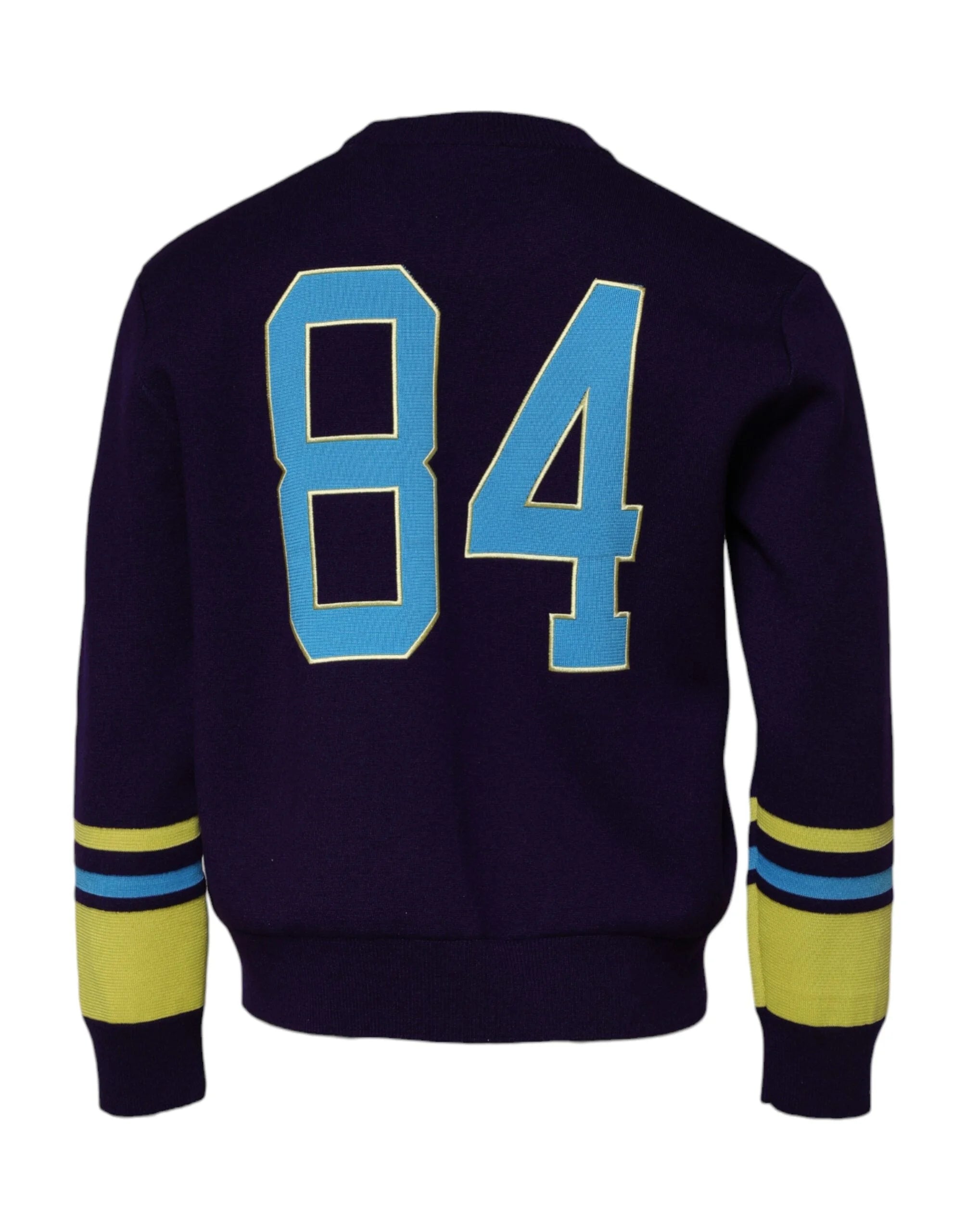 Dolce & Gabbana Blue 1984 Milano CrewNeck Sweatshirt Sweater - IT48 | M