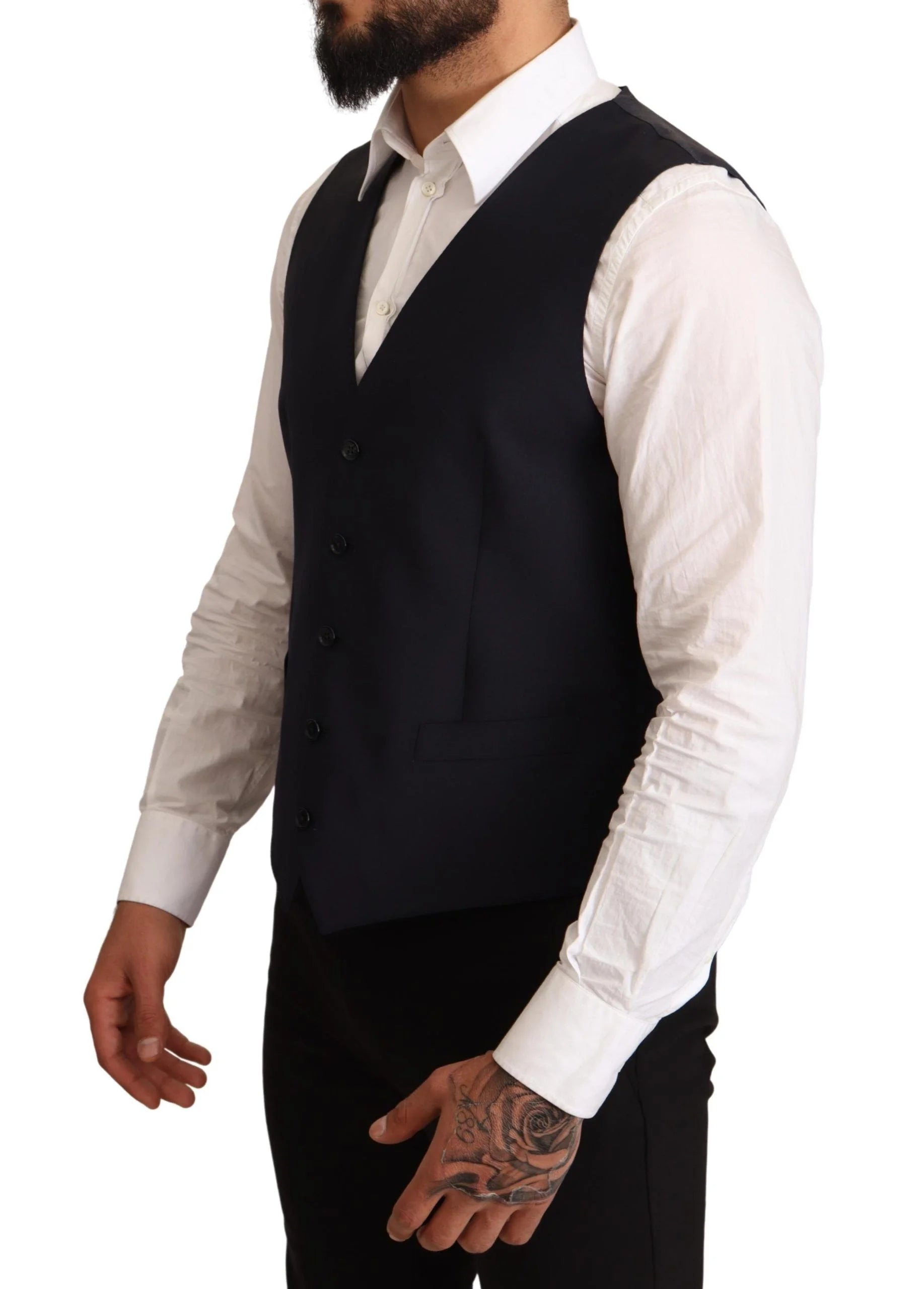 Dolce & Gabbana Blue 2 Piece MARTINI Blazer Suit Jacket - IT50 | L - Sport Jackets