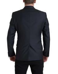Dolce & Gabbana Blue 2 Piece Single Breasted MARTINI Suit - IT50 | L - Sport Jackets