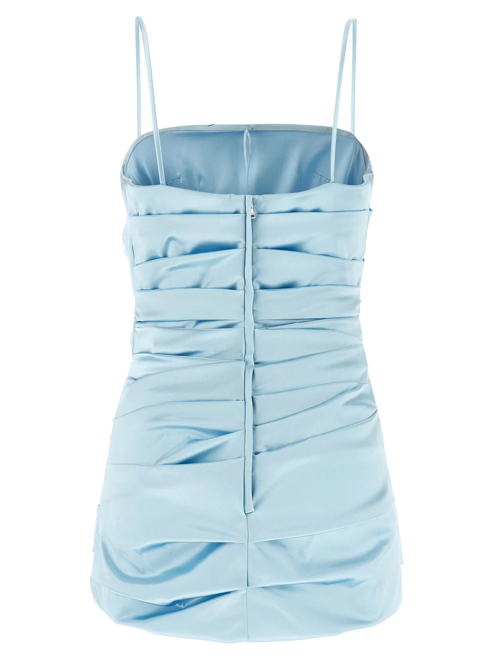 Dolce & Gabbana Blue Acetate Short Dress - IT44