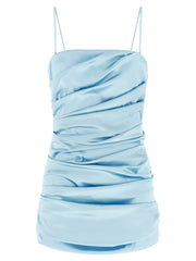 Dolce & Gabbana Blue Acetate Short Dress - IT44
