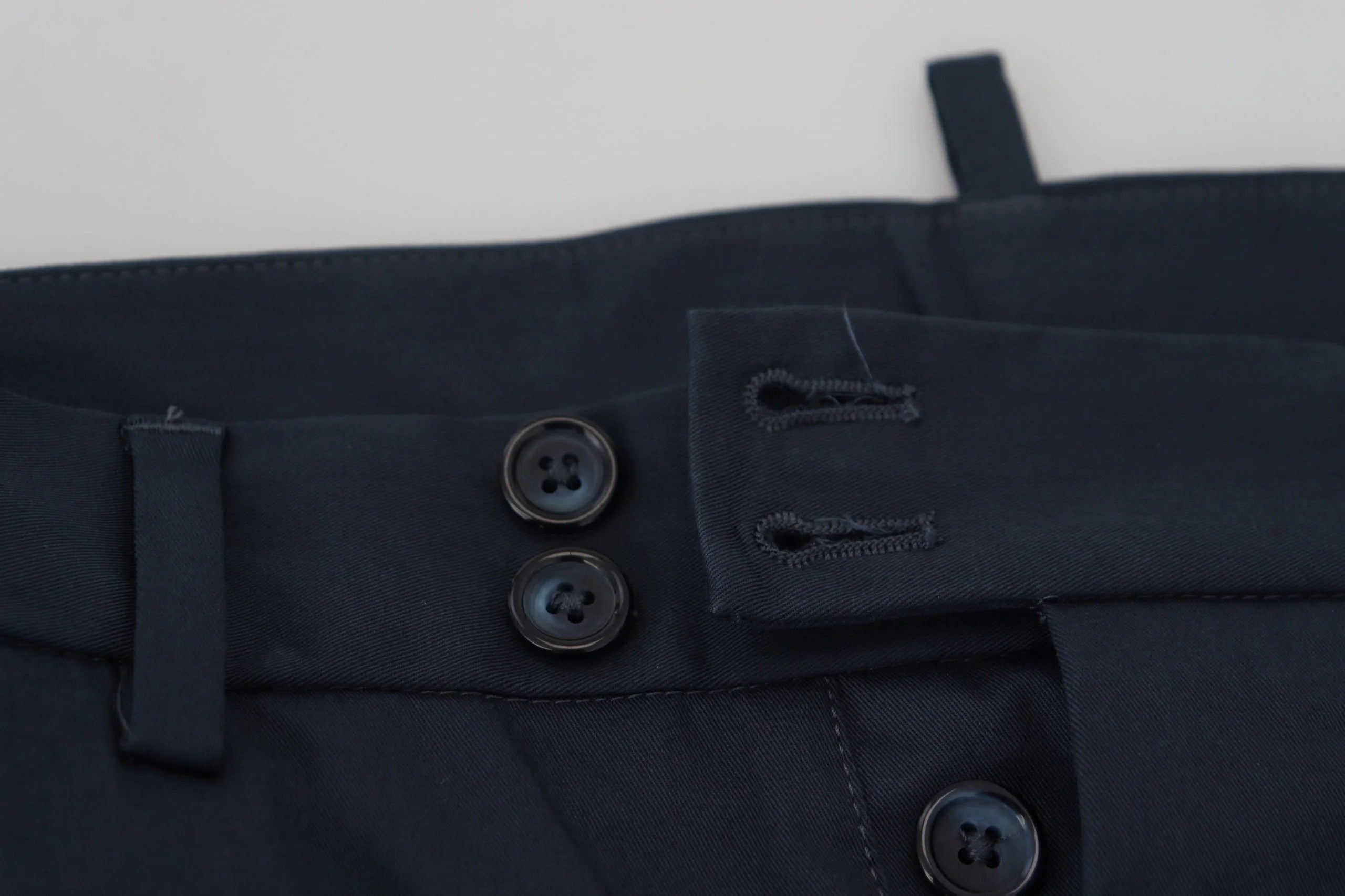 Dolce & Gabbana Blue Bermuda Low Waist Men Shorts - IT44 | XS - Bermudas