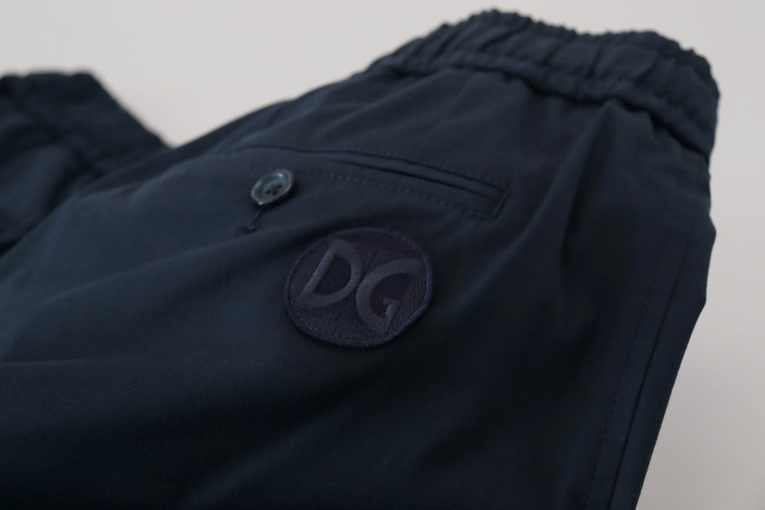 Dolce & Gabbana Blue Bermuda Mid Waist Casual Shorts - IT58 | XXL - Bermudas