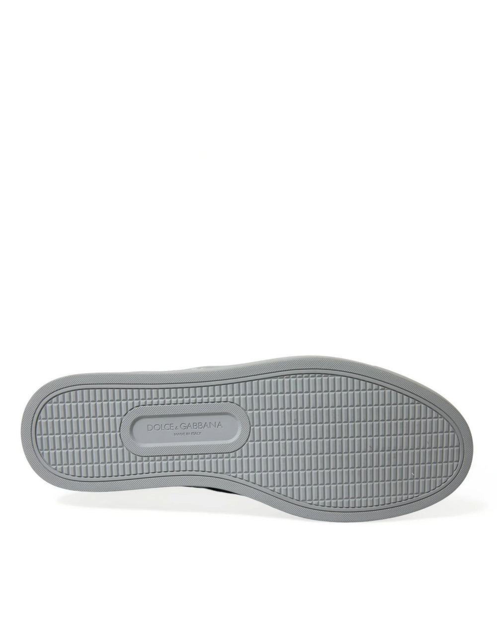 Dolce & Gabbana Blue Calfskin Leopard Mid Top Sneakers Shoes - Sneakers