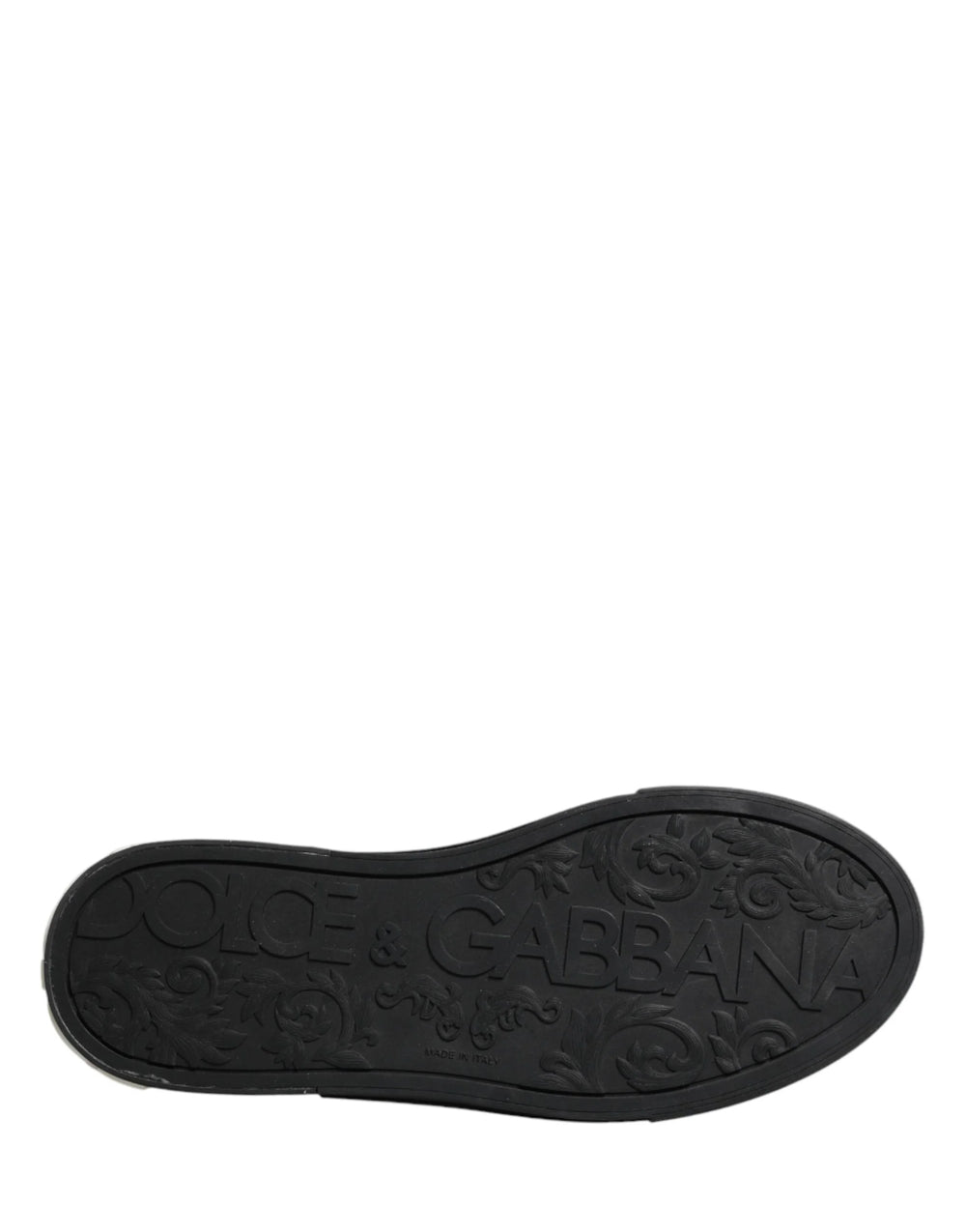 Dolce & Gabbana Blue Canvas Embellished Slip On Men Sneakers Shoes - EU44/US11